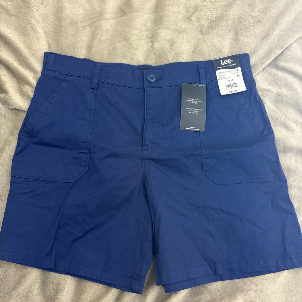 Lee Women’s Navy Cargo Shorts